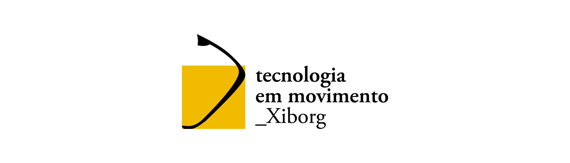 Cartaz expositivo de Tecnologia em Movimento po Xiborg